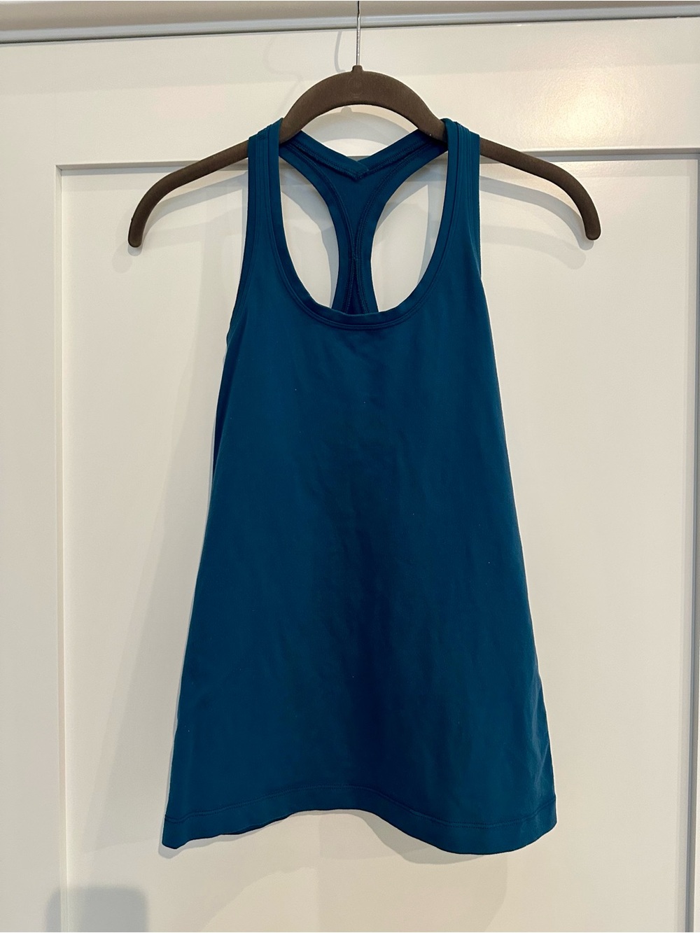 lululemon athletica Teal Racerback Tank Top